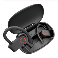 Earhook Style 5.0 Tws Ture Stereo Earhook A9S Earbuds Wireless Earphone Dual Ear Hook Headphone untuk Olahraga dan Musik 2025