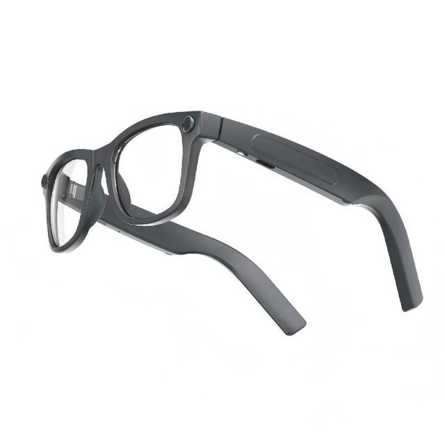 Customized AI Translation Audio Eyewear Smart Camera Glasses with Wireless Voice Assistant HD Video Music
