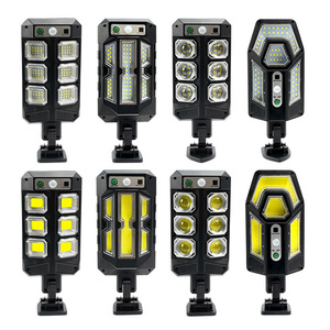 Solar Led Wall <b>Light</b> Outdoor Garden Waterproof With <b>Motion</b> <b>Sensor</b> Auto On At Night 20 Degree Beam Angle Abs Plastic Body - Product Image 1