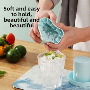 Mini bac à glaçons en silicone, forme cylindrique, moule à glace facile à démouler pour congélateur, cocktail - Product Image 3