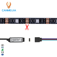 Bande LED RGB 2M 3M 5M, Bandes LED flexibles 5V / Bandes LED numériques / Bandes LED pour TV, Bande LED de rétroéclairage pour TV, Bande LED 5m