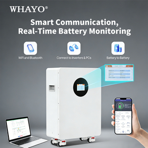 Batería <span class=keywords><strong>de</strong></span> Almacenamiento <span class=keywords><strong>de</strong></span> Energía Solar Whayo <span class=keywords><strong>de</strong></span> 5kWh 10kWh 15kWh 16kWh, Batería <span class=keywords><strong>de</strong></span> Iones <span class=keywords><strong>de</strong></span> Litio LiFePO4 <span class=keywords><strong>de</strong></span> 51.2V 314Ah con Ruedas - Product Image 4