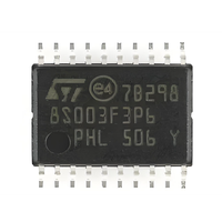 Microcontrolador STM8S003F3P6TR (MCU/MPU/SOC) Circuito Integrado IC Chip Adquisición Integral de STMicroelectronics