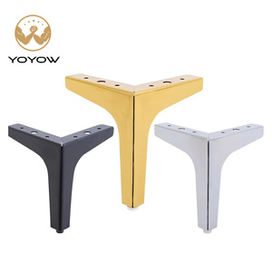 YOYOW moderna a forma di Y dorato supporto TV gambe divano <span class=keywords><strong>piedi</strong></span> mobili per la casa accessori di supporto - Product Image 1