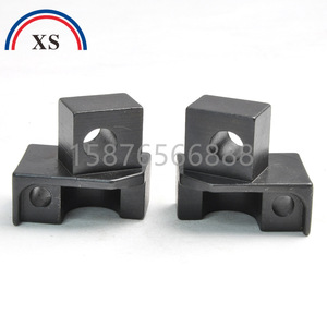 Heidelberg Printing Press CD74 Intermediate Roll Holder Steel Rubber Roller Seat Pair Left Right - Product Image 1