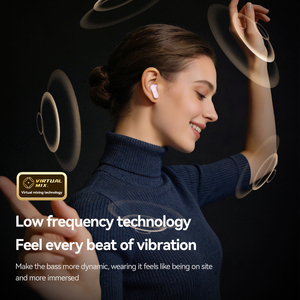 Nuevos Auriculares Inalámbricos Bluetooth 6.0 M162 con Espejo <span class=keywords><strong>de</strong></span> Maquillaje Degradado, Auriculares TWS Semi Intrauditivos con Pantalla LED Digital para Chicas - Product Image 4