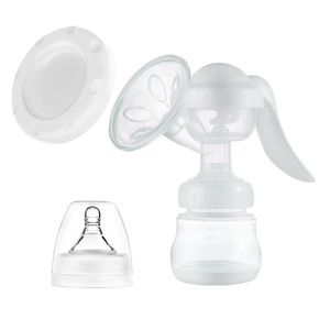 Tire-lait manuel en polypropylène (PP) sans BPA, grande forme de gourde, pour l'extraction du lait maternel - Product Image 1