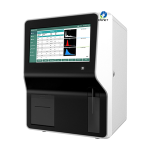 EUR PET Double Channel 3 Part Fully Automated Hematology Analyzer <strong>Lab</strong> Hospital Clinic Medical Veterinary <strong>Equipment</strong>