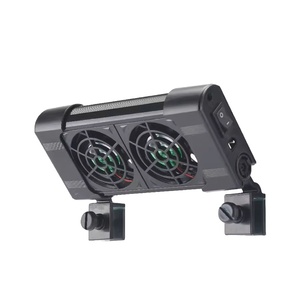 <strong>BOYU</strong> Series Automatic Temperature Control Adjustable Reversible Network Saltwater Cooling <strong>Aquarium</strong> Fan for Marine Reef Fish Tank - Product Image 1