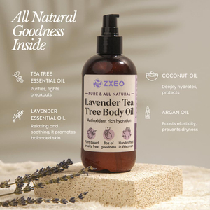 Aceite Esencial 100% Puro y Natural de Lavanda y Árbol de Té, Aceite Corporal Calmante y Relajante con Aroma - Product Image 2
