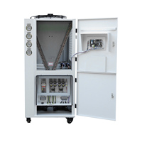 Personnalisation industrielle nouvelle conception de boîtier 10HP unité de refroidisseur d'eau refroidie par air