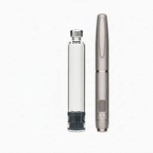 3ml Sterile Borosilicate Glass Transparent Cartridge Tube with Aluminum Cap <b>Refillable</b> Bottle for Reusable Injection <b>Pens</b> - Product Image 4