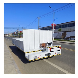 New 800KG Electric Flatbed Trolley Warehouse <b>Transport</b> Cargo Trolley for Home - Product Image 6