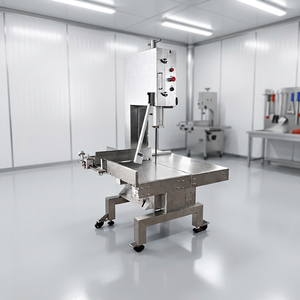 Nouvelle Scie à Os et à Viande en Acier Inoxydable Type 500 pour la Transformation de Viande Congelée avec Épaisseur Réglable - Product Image 2