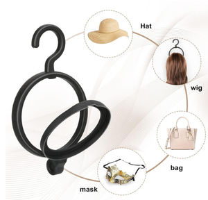 Outil de support d'affichage de perruque de support de stockage de perruque noire de couture portative de Offre Spéciale - Product Image 3