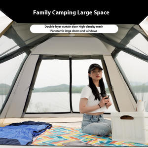 Vente en gros Tente de camping en plein air, de voyage, de luxe, portable, pliable, automatique, étanche, moderne et de haute qualité pour adultes pour la famille - Product Image 6