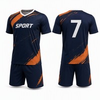 Conjunto de Camisetas de Fútbol con Diseño Gráfico Diagonal Personalizado, Uniforme Deportivo Sublimado, Fabricante OEM, Corte Holgado