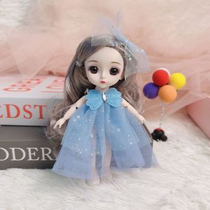 17cm realistica Mini sirena principessa bambola per alleviare lo Stress regalo di compleanno e di festa - Product Image 3