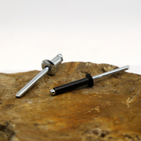 Rivet aveugle spécial personnalisé en aluminium/fer DIN7337 de 2,5 mm/4,8 mm/6 mm, basé sur un dessin industriel