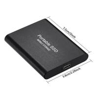 Dischi Rigidi Esterni 1TB SSD Portatile USB3.1 Tipo C Disco a Stato Solido 2TB 4TB 256GB 10TB