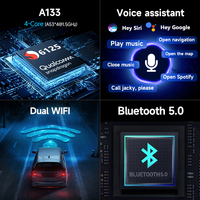 Boîtier vidéo pour voiture Youtube Netflix Smart Tv Wifi Bt Android Media System Wireless Carplay Android Auto Magic Box