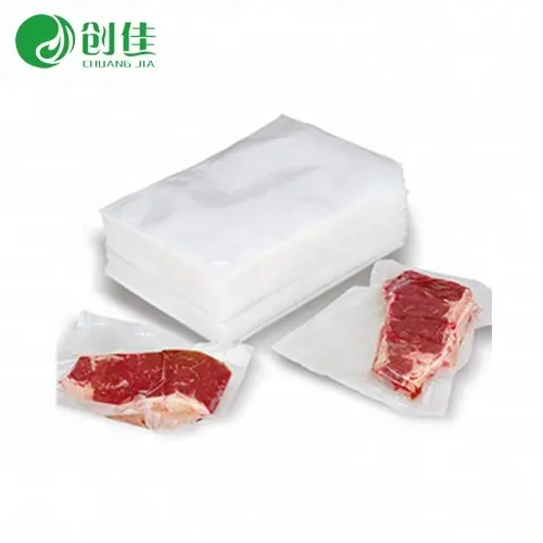 Plastic laminated nylon vacuum pouch picked vegetables packaging vacuum sealer bag