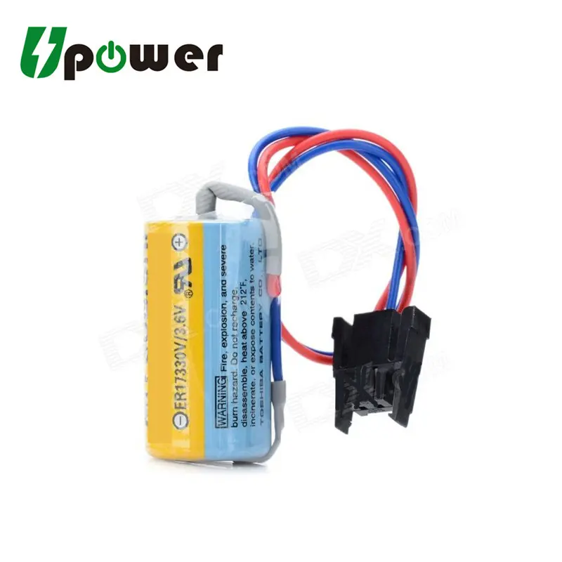 Bateria de substituição Para MR-BAT ER17330V/3.6V Bateria de Lítio 3.6V 1800mAh