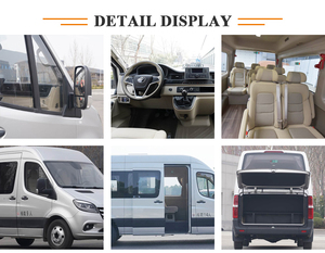 Silver 16-30 Seat Diesel Passenger Van Automatic Transmission Euro 4 Emission Standard New <b>Coach</b> Vehicle - Product Image 5