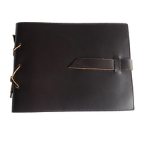 Fabricants de carnet de journaux en cuir Vintage, papier Kraft uni de luxe personnalisé