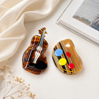 Newyeah Pinces à cheveux personnalisées en acétate, style Cello Palette, mignonnes, vente en gros