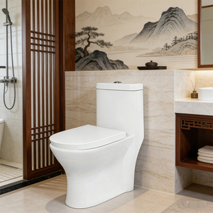 <span class=keywords><strong>WC</strong></span> monobloc en céramique blanche de luxe 700*390*745mm pour salle de bain, vente en gros - Product Image 4