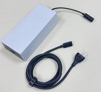 Adaptateur d'alimentation Starlink Gen 3 195W 57V 3.45A avec port CC étanche C8 détachable et fonction PD Type-C
