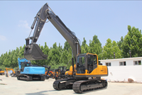 Excavatrice sur chenilles JIAHE8180 haute puissance 18 tonnes, moteur Cummins, boîte de vitesses Eaton, roulement, contrôle PLC, garantie 1 an, haute capacité de creusement
