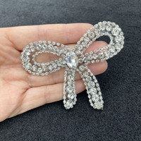 PH174 Patchs en strass thermocollants faits main en verre scintillant et cristal, à dos plat, pour la décoration de chapeaux et de vêtements