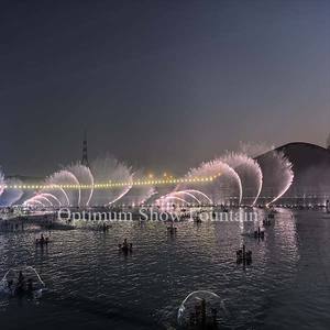 حجم كبير مزخرف مسرح راقص خارجي ، عرض ألعاب نارية ، عرض النافورة لمدينة الرياض بشارع المملكة العربية السعودية - Product Image 5