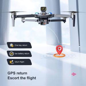 Drones professionnels <span class=keywords><strong>K911</strong></span> <span class=keywords><strong>Max</strong></span> longue portée avec double caméra 8K, suivi GPS, WiFi 5G et évitement d'obstacles - Product Image 6