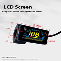 Écran LCD intelligent Jikong JK BMS 2.0-7.0 pouces avec moniteur SOC/Compteur Coulomb pour stockage d'énergie solaire, LiFePO4, VR et marine