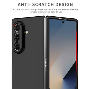 Funda Protectora para Teléfono de Diseño de Lujo, Rígida, Mate, Protección de 360 Grados, Antigolpes, Antihuellas, para Modelos <span class=keywords><strong>Z</strong></span> Fold y Flip - Product Image 5