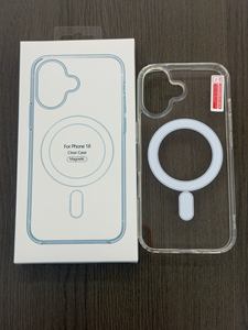 Coque de téléphone portable en acrylique pour iPhone 13 14 15 16 17 18 Pro Max, étui magnétique transparent pour Samsung S26 S25 S24 Ultra - Product Image 5