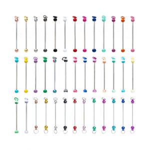 Kit de Metal Duradero para Llaveros DIY, con Degradado de Color Arcoíris, Serigrafiado, Suministros de Artesanía Personalizados para Regalos de Fiesta - Product Image 1