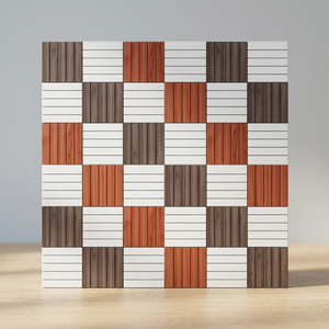 Carreaux de sol en céramique effet pierre brillants 300x300mm Hong Kong Mosaic pour cuisine et salle de bain - Design intérieur - Product Image 5