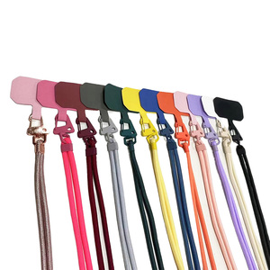 Tím Loạt 150Cm Có Thể Điều Chỉnh Điện Thoại Di Động Dây Buộc Dây Đeo Crossbody Điện Thoại Chống Mất Treo Dây Điện Thoại Trường Hợp An Toàn Dây Buộc Clip - Product Image 2