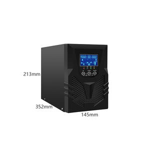 800w שלב יחיד 220v <span class=keywords><strong>ups</strong></span> באינטרנט 1kva <span class=keywords><strong>ups</strong></span> אספקת חשמל ללא הפרעה עם מובנית חומצה עופרת חומצה - Product Image 2