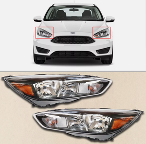 KOAUTO luci impermeabili faro giorno testa lampioni anteriori faro per <span class=keywords><strong>ford</strong></span> <span class=keywords><strong>focus</strong></span> 2015 2016 2018 2017 <span class=keywords><strong>2019</strong></span> 2020 nero - Product Image 5