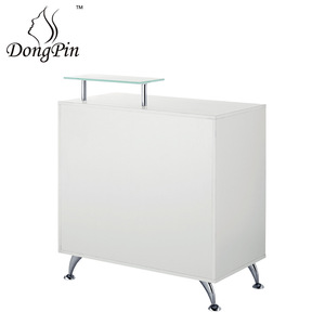 ตู้เก็บของเคาน์เตอร์แคชเชียร์ Dongpin รุ่น 3308 เคาน์เตอร์ไม้สำหรับร้านขายเสื้อผ้า ร้านเสริมสวย โรงแรม แผนกต้อนรับ - Product Image 1