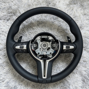 Volant sport manuel <span class=keywords><strong>M</strong></span> pour <span class=keywords><strong>BMW</strong></span> F10 F12 F15 F20 F21 F22 F25 F26 F28 F30 F31 F32 F33 F34 F35 F36 <span class=keywords><strong>F80</strong></span> E92 E70 M3 M5 M6 - Product Image 2