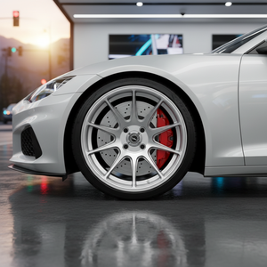 Nuovi Cerchi in Lega di Alluminio da 15 Pollici per Beetle e Auto Piccole 4X100 Argento-Bianco per Retrofit/Aggiornamento - Product Image 1