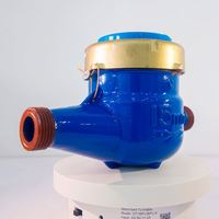 Durable Multi-jet Water Meter Iron Brass 1/2" for Shopping Malls and Homes ISO 4064 Water Meter