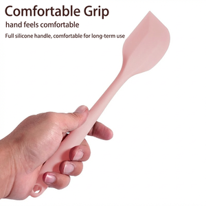 Silicone <strong>Spatula</strong> 600F Heat Resistant Baking Cooking Scraping Mixing Non-Stick BPA Free Hand Wash Only Microwave &amp; Oven Safe - Product Image 5