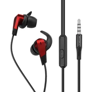 Earphones wired in-ear gaming headset earphone wired stereo type c 3.5mm mobile earphone wired with mic for samsung